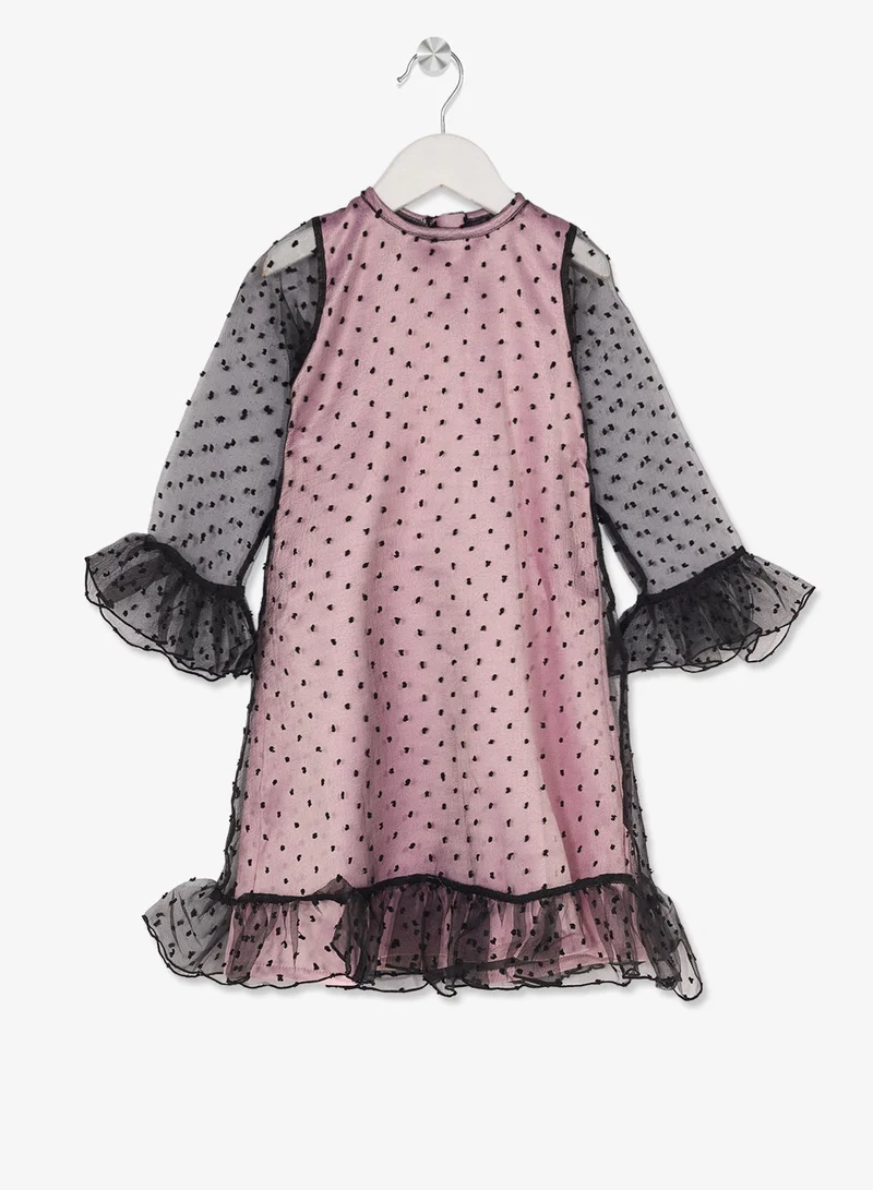 Little Golden Apple Little Polka Dots Dress