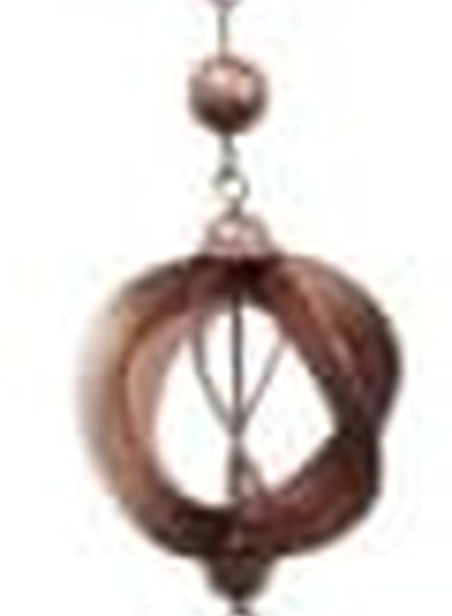 سلسلة مياه الأمطار الزخرفية بطول 108 سم مع أجراس - فن حديقة أنيق وصوتي - Image 2