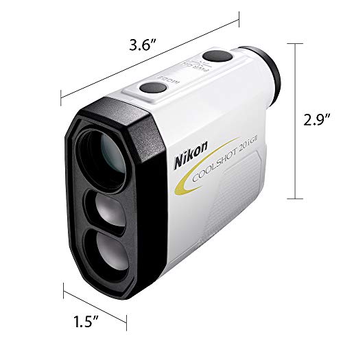 Nikon COOLSHOT 20i GII Golf Rangefinder | Rainproof laser rangefinder with slope, bright 6x monocular | Official Nikon USA Model - Image 2