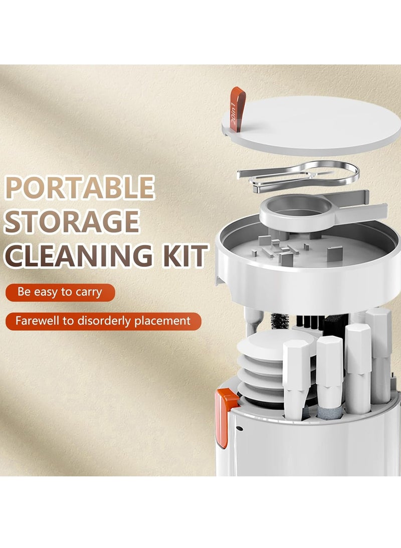 ELTRAZONE 20-in-1 Multi-Use Cleaning Solution – Full Set of Tools for Keyboards, Screens, and AirPods Pro  - Image 2