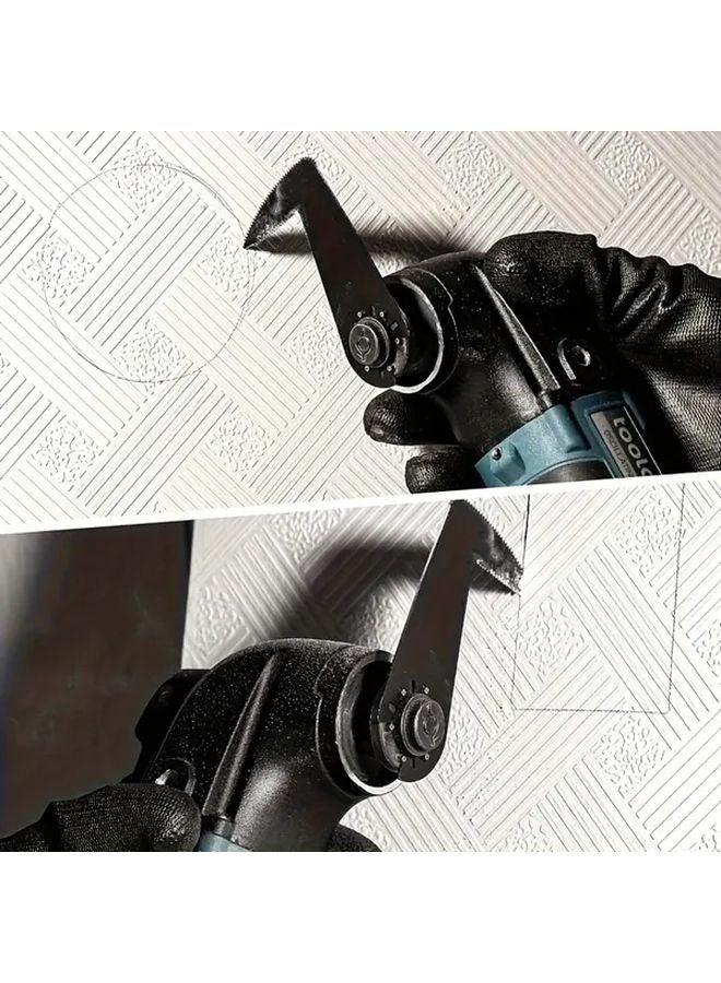 3pcs Heavy Duty Quick Release Vibrating Saw Blades Serrated Edge Metal Drywall Wood - Image 5