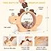 Summidate Wooden Dinosaur Piggy Bank for Kids Boys Cute Wood Dino Money Bank for Toddlers Creative Saving Coin Jar Personalized Present for Child Birthday Decor Natrul Wood Standard - Image 4
