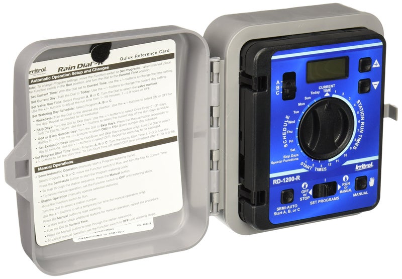 Irritrol Rain Dial RD1200-INT-R 12 Station Indoor Irrigation Controller - Image 5