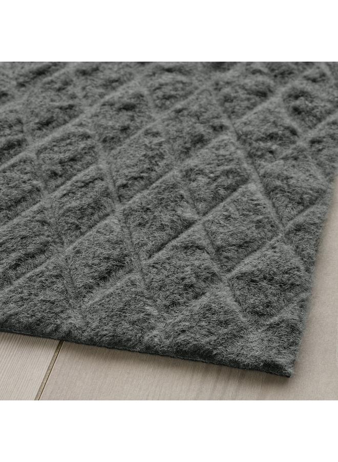 Zaboon Door mat, indoor, dark grey, 60x90 cm - Image 2