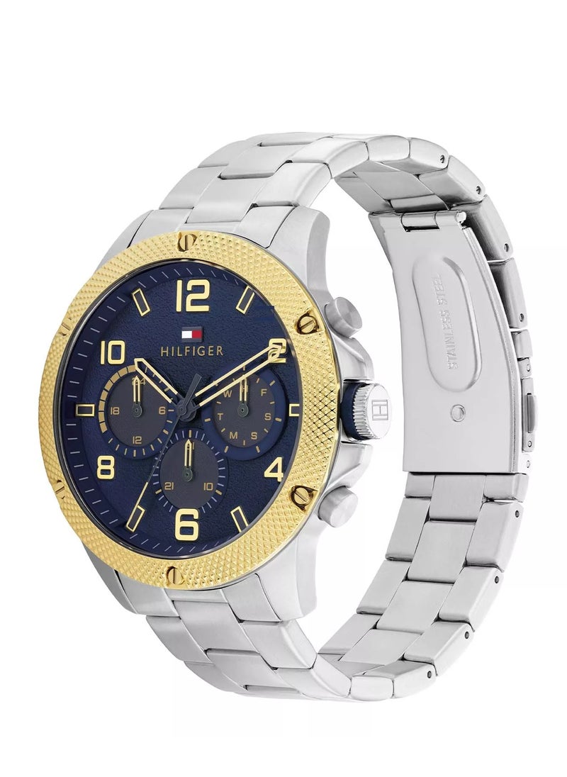 Tommy Hilfiger Plus Men's Quartz Stainless Steel Watch 1792031-46mm  - Image 2