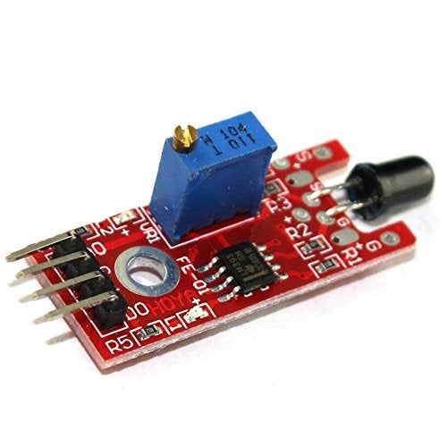 HUABAN 3 Pack KY-026 Flame Sensor Module IR Sensor Detector For Temperature Detecting Suitable - Image 4