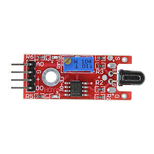 HUABAN 3 Pack KY-026 Flame Sensor Module IR Sensor Detector For Temperature Detecting Suitable - Image 1