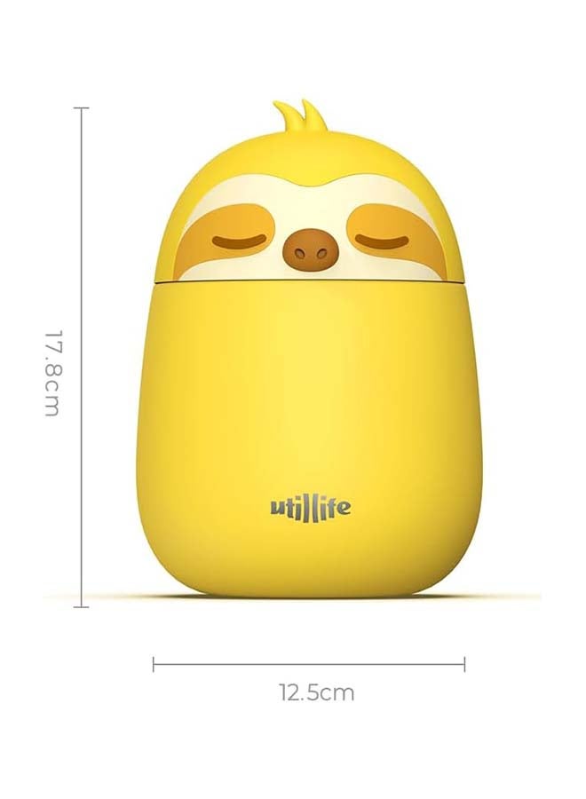 Utilife Zoofiesta Kids Insulated Food Jar - Sloth - Vacuum Thermos for Hot & Cold Meals - Image 2