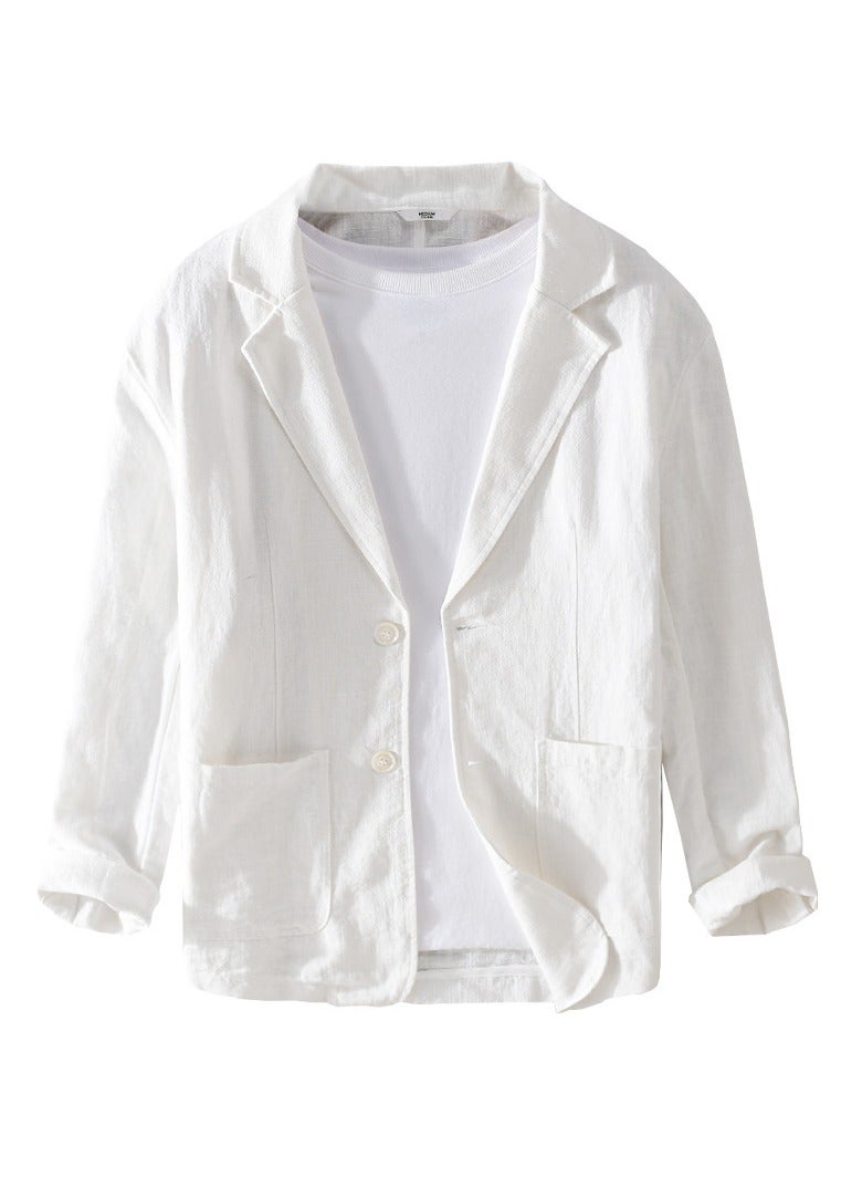 Shougu Popular Minimalist Long Sleeved Casual Suit Jacket  - Image 1
