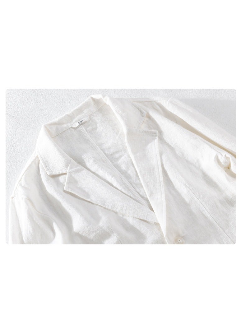 Shougu Popular Minimalist Long Sleeved Casual Suit Jacket  - Image 4