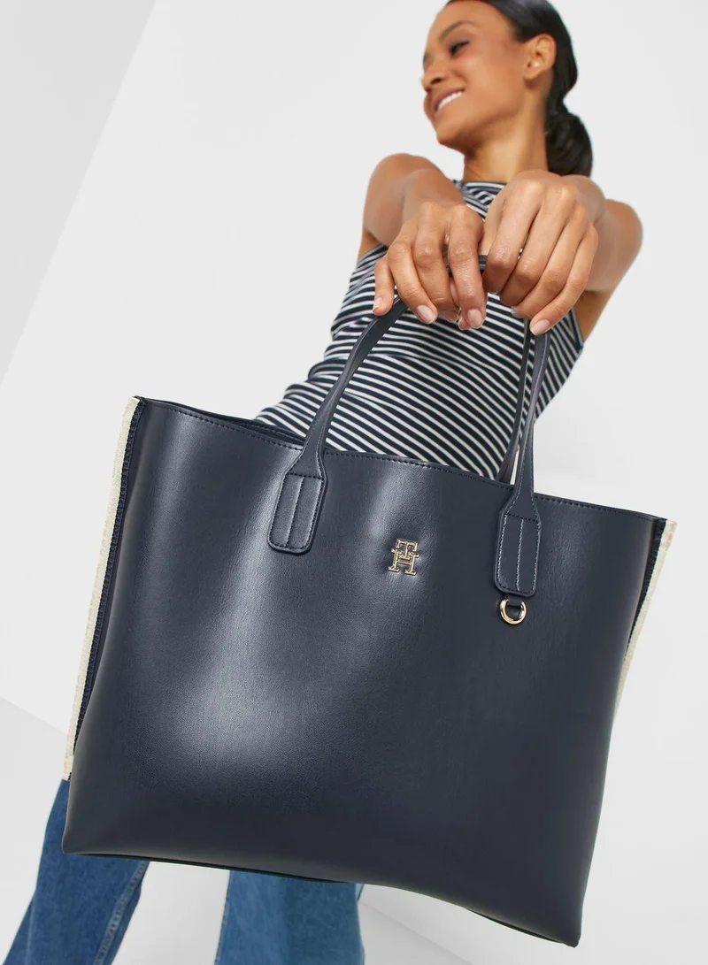 TOMMY HILFIGER Iconic Top Handle Satchel Bag