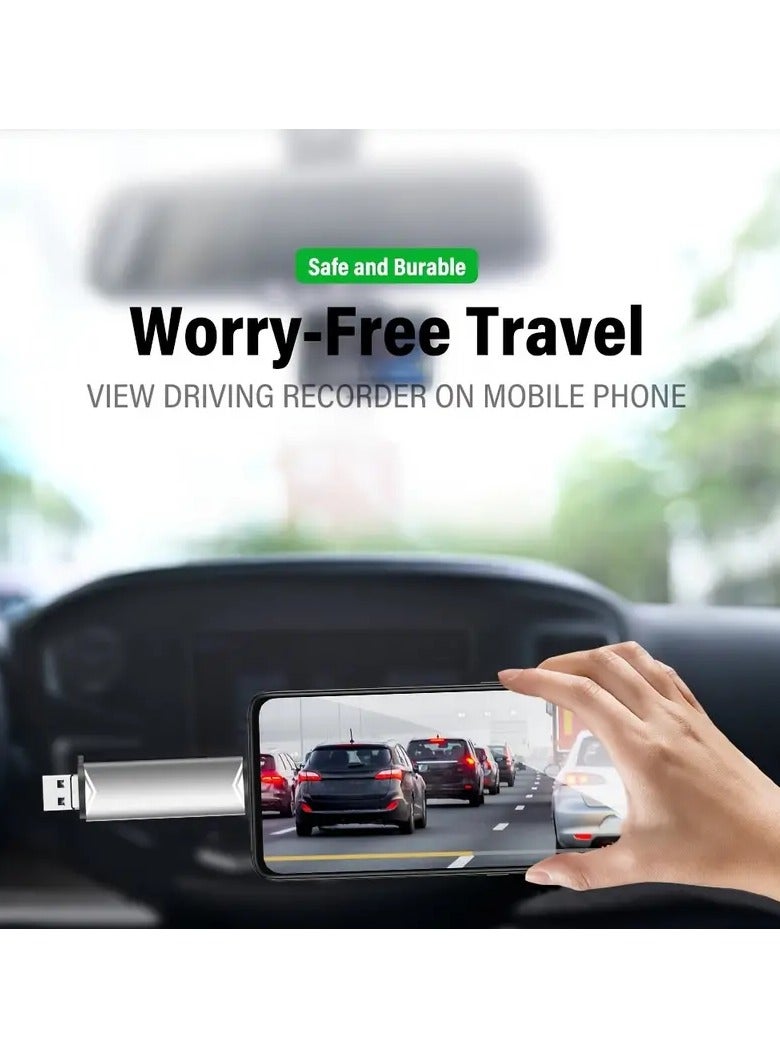 McDou SD card reader, 3 slots 5 in 1, USB3.0, USB-C interface storage adapter, high-speed data transfer, compatible with MacBook, Galaxy, laptops, Android devices, supports SD/SDXC/MicroSD/SDHC/U disk - Image 5