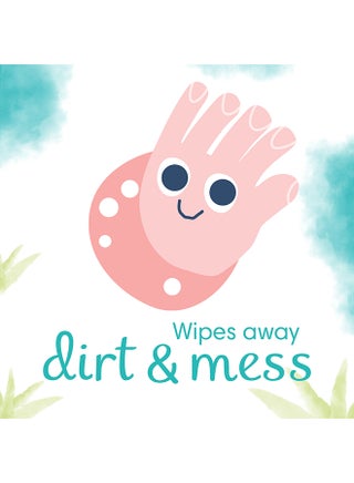 Baby Wet Wipes, 64 Wipes × 2+1 Free - view 5