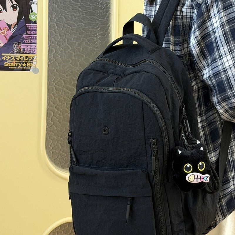 Fashion Travel Backpack, Large Capacity for School and Outdoor, Unisex - Image 1