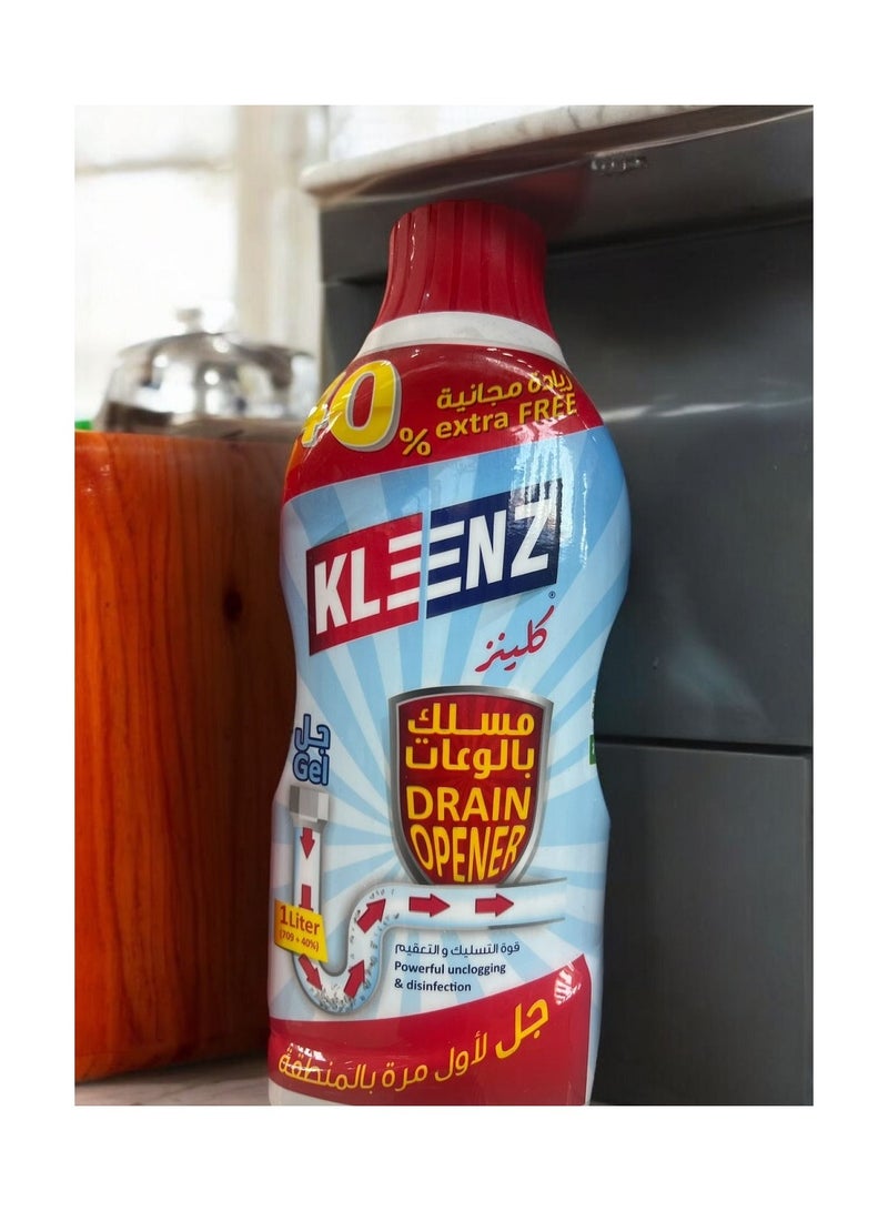 Drain cleaning gel 1 liter