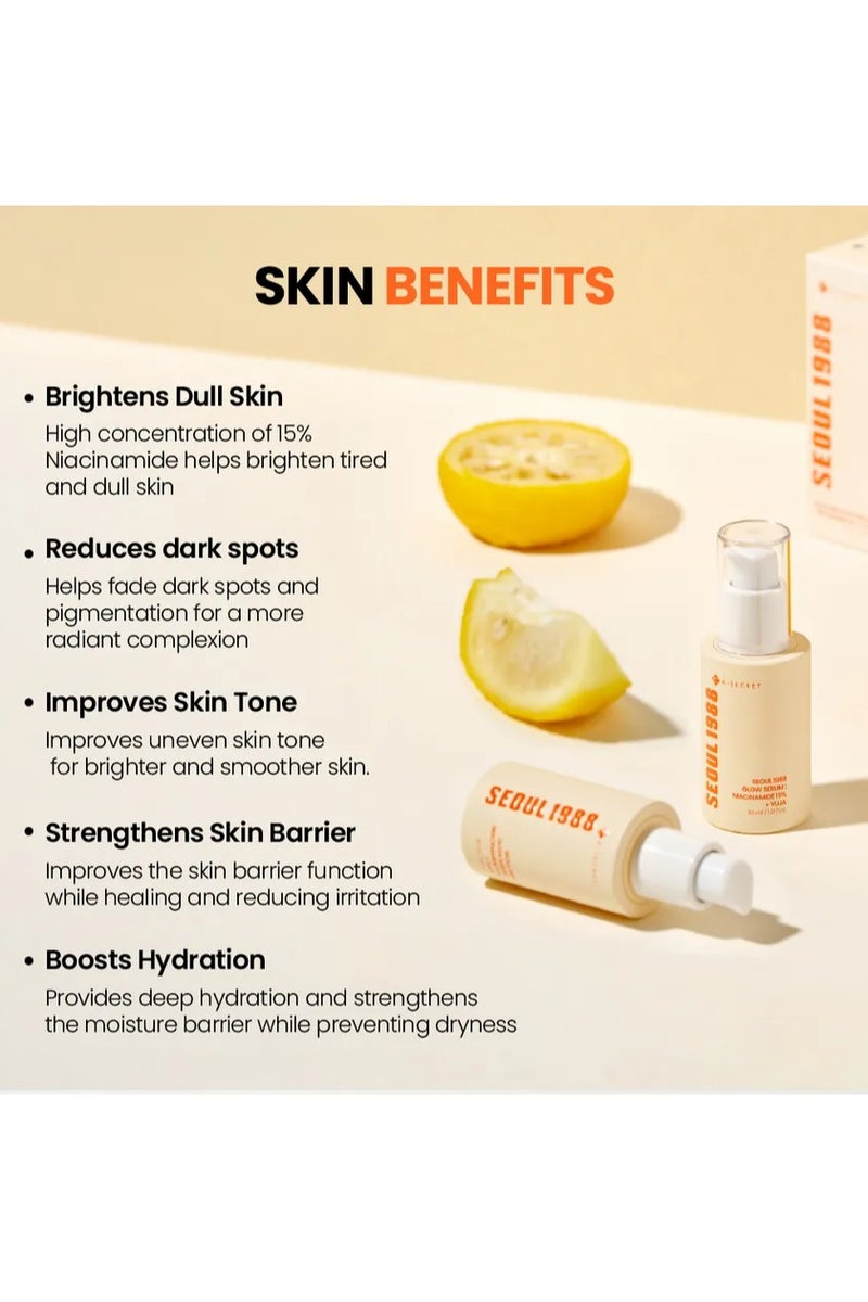 K-SECRET KSECRET SEOUL 1988 Glow Serum Niacinamide 15% + Yuja 30ml - Image 4