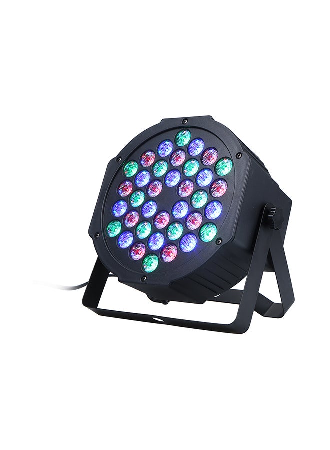 إسكدنيا مصباح مسرح صغير بإضاءة متعددة الألوان RGB يحتوي على 36 مصباح LED, يعمل بالتيار المتردد بجهد 90-240 فولت وقدرة 24 وات، مع جهاز تحكم عن بعد متعدد الألوان 0.805كيلوجرام - Image 1