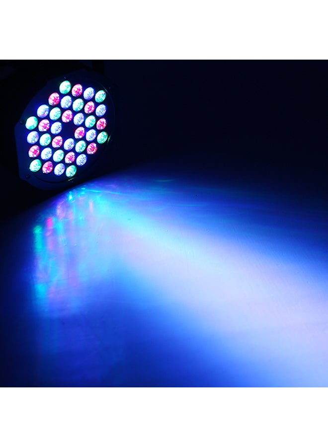 إسكدنيا مصباح مسرح صغير بإضاءة متعددة الألوان RGB يحتوي على 36 مصباح LED, يعمل بالتيار المتردد بجهد 90-240 فولت وقدرة 24 وات، مع جهاز تحكم عن بعد متعدد الألوان 0.805كيلوجرام - Image 3