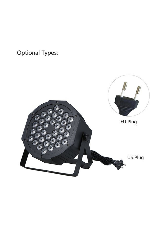إسكدنيا مصباح مسرح صغير بإضاءة متعددة الألوان RGB يحتوي على 36 مصباح LED, يعمل بالتيار المتردد بجهد 90-240 فولت وقدرة 24 وات، مع جهاز تحكم عن بعد متعدد الألوان 0.805كيلوجرام - Image 4