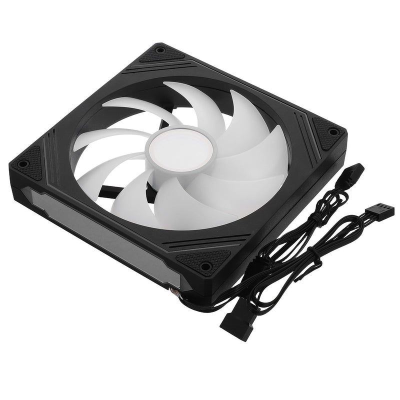 White Blade Argb 14cm Pc Case Fan With Infinity Mirror And 5V 3Pin Sync - Image 2