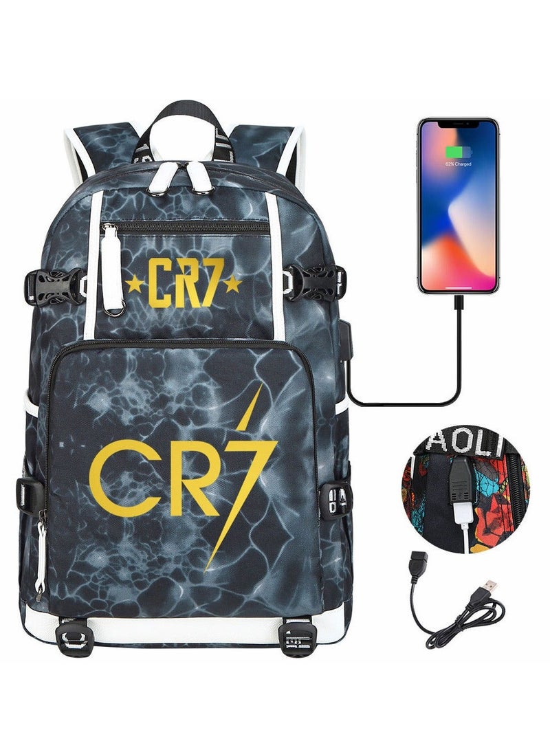 CR7 New Printed Backpack