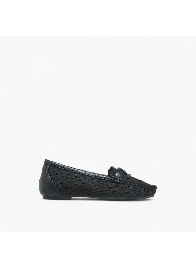 Flora Bella By Shoexpress Women Knot Accent Slip-On Loafers