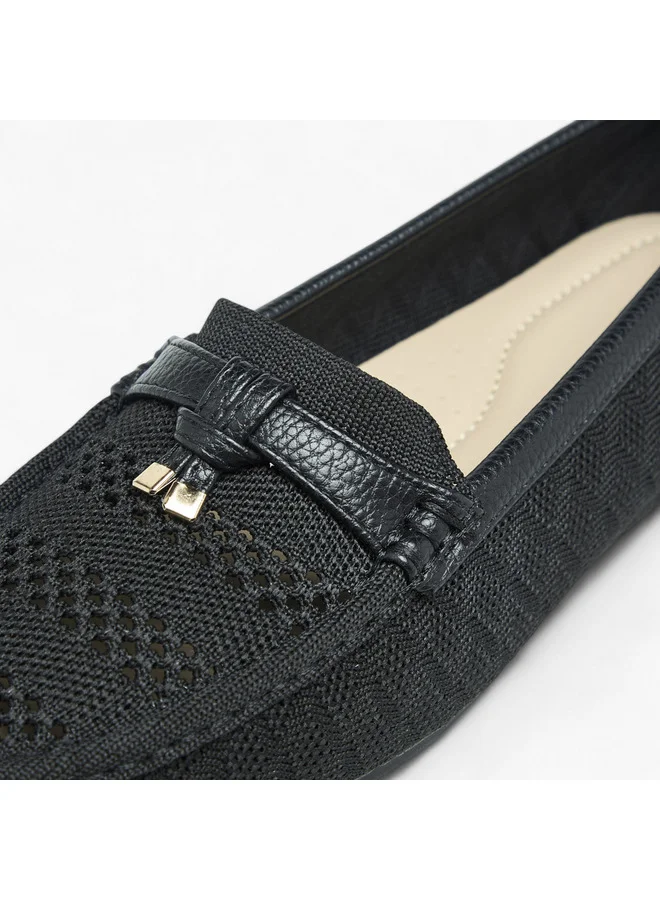 Flora Bella By Shoexpress Women Knot Accent Slip-On Loafers