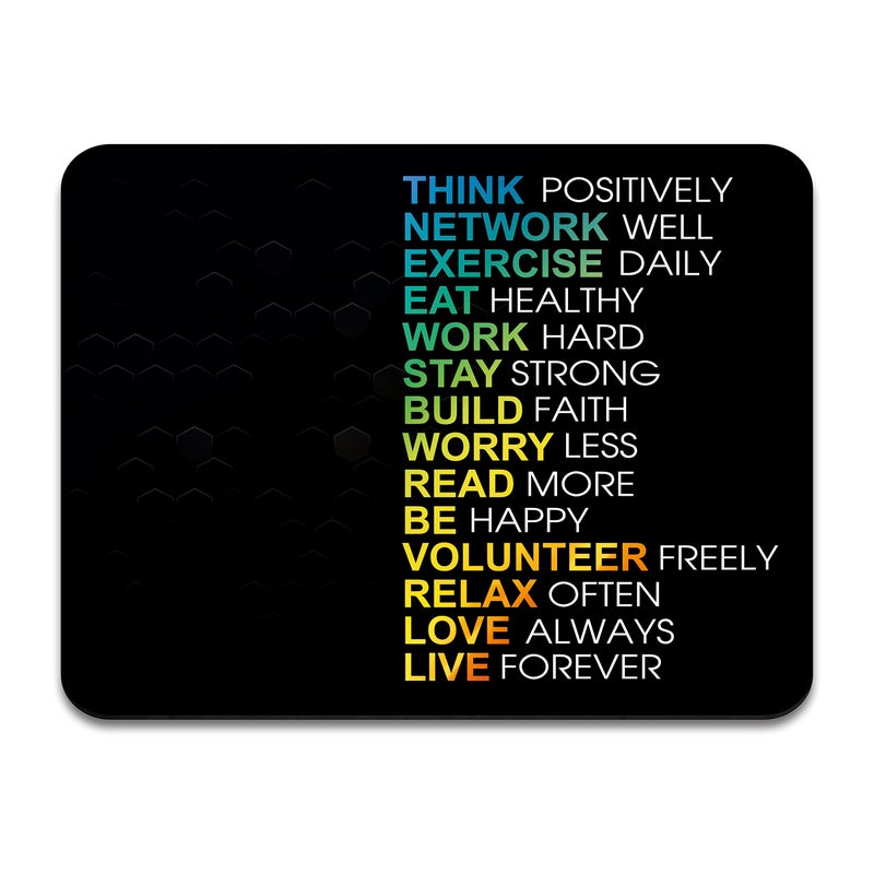 PAPER PLANE DESIGN Mousepad. Non Slip Rubber Base Gaming Mouse Pad. (A) - Image 5