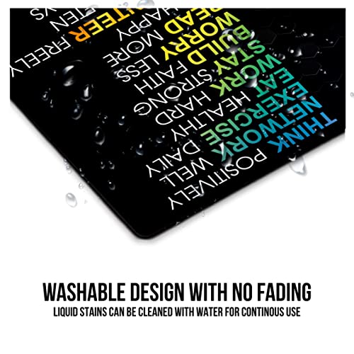 PAPER PLANE DESIGN Mousepad. Non Slip Rubber Base Gaming Mouse Pad. (A) - Image 4