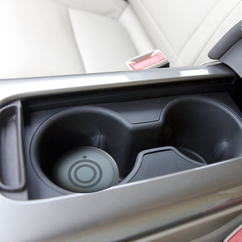 2 Pack Car Cup Holder LED Coaster Lights USB Powered Soft Ambient Illumination - Image 4