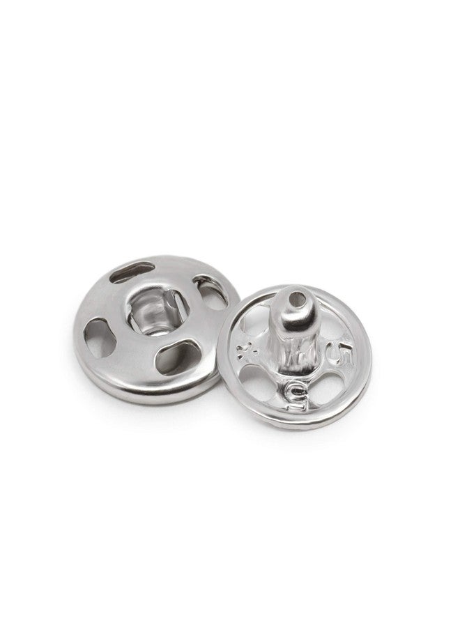 Dritz Sew On Snaps Nickel 72 Sets Fasteners, Size 1, 72ct - Image 2