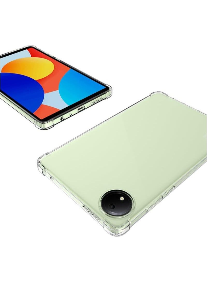 VKL compatible with Xiaomi Redmi Pad SE 8.7 inch Clear Case Released 2024, Shockproof Impact Resistant Flexible Cover, Anti-Scratch Transparent Clear TPU Protective Shell for REDMIPAD SE - Image 4
