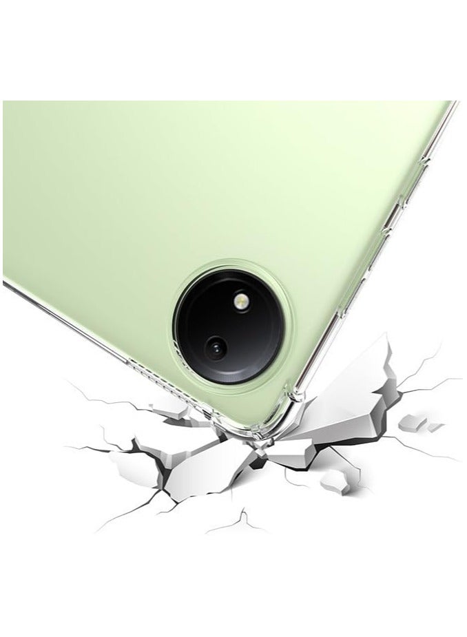 VKL compatible with Xiaomi Redmi Pad SE 8.7 inch Clear Case Released 2024, Shockproof Impact Resistant Flexible Cover, Anti-Scratch Transparent Clear TPU Protective Shell for REDMIPAD SE - Image 5