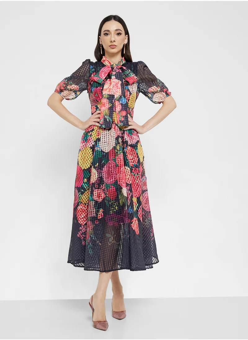 ايلا Floral Print Dress