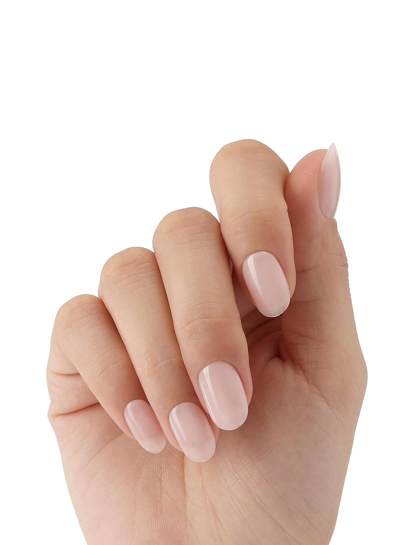 بلو سكاي طلاء أظافر جل 10 مل من دوللي ميلك CM02 بلون وردي باهت طلاء أظافر جل قابل للنقع للاستخدام الاحترافي في الصالونات والاستخدام المنزلي يدوم طويلًا مقاوم للتقشر يتطلب المعالجة تحت مصباح LED بالأشعة فوق البنفسجية - Image 3