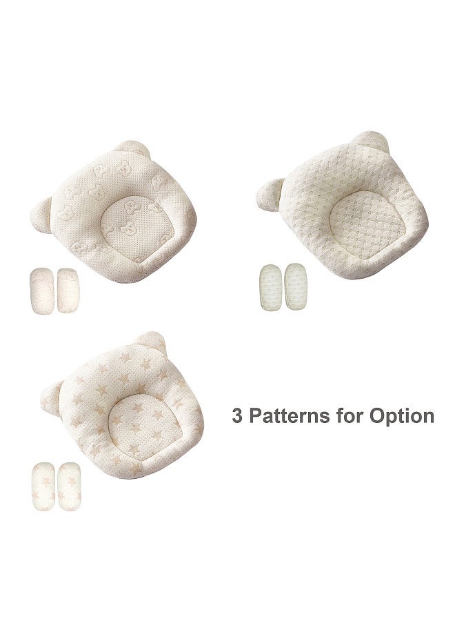 Baby Pillow for Newborn Prevent Flat Head Comfortable Baby Head Shaping Pillow Infant Pillow for 0-12 Months Baby Boy Girl  - Image 4