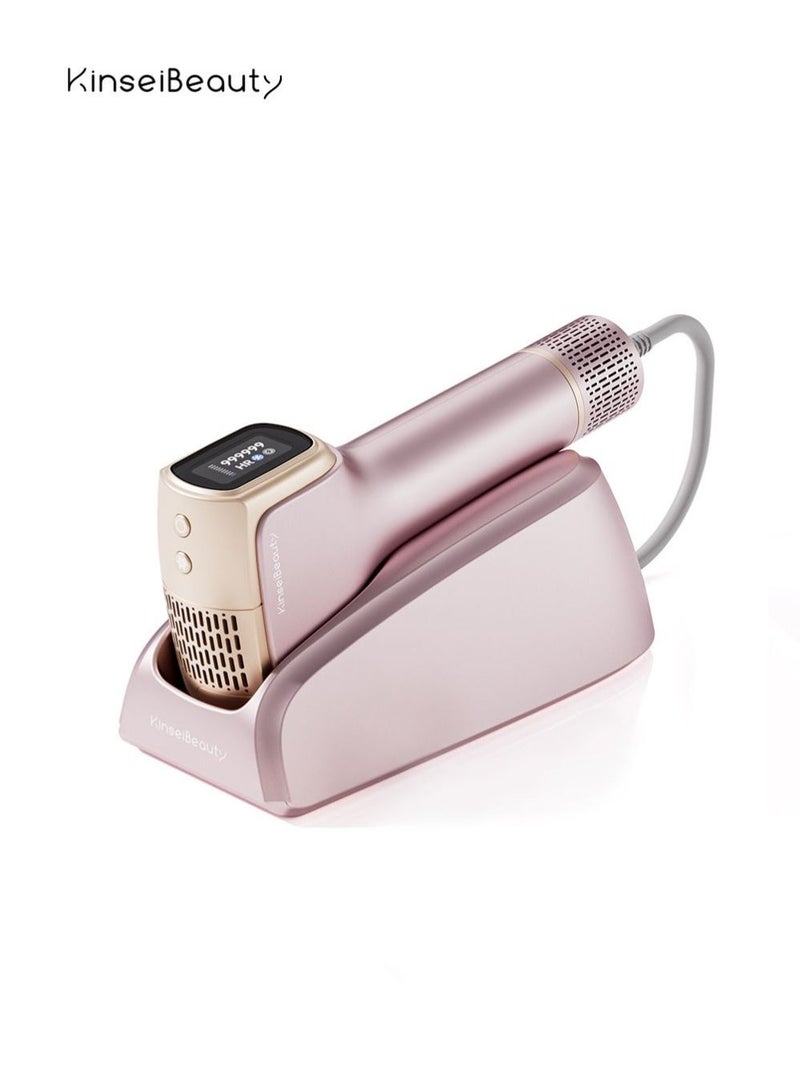 KinseiBeauty T36 999,999 Flashes 10 Energy Levels Laser Hair Removal, 4℃ Ice Cooling Painless IPL Hair Removal Device, 0.5s/Flash, Extra-large 3.9cm² light outlet, Intelligent Skin Tone Recognition Laser Epilator, Laser Hair Removal Device for Whole Body Bikini Face Arm Armpit Back Leg - Image 1