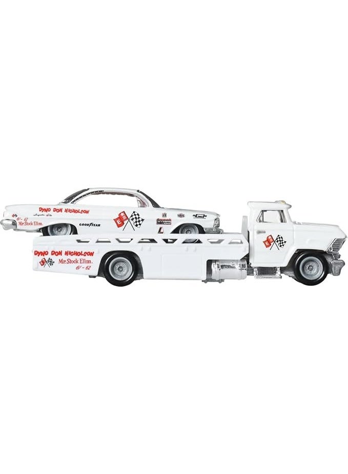 Hot Wheels Car Culture Team Transport Set '61 Impala & Horizon Hauler Diecast Vehicles - Image 2