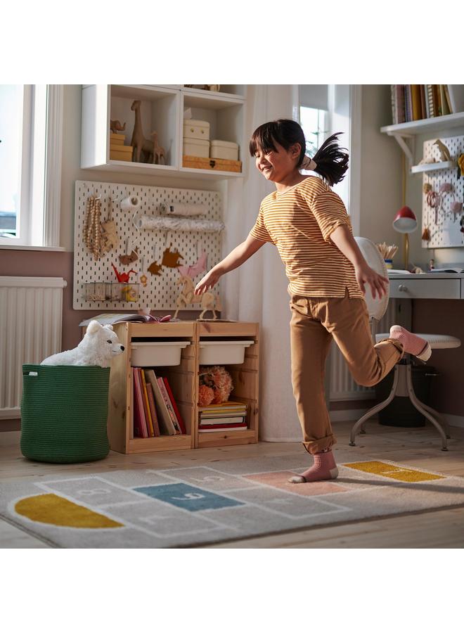 Zaboon Rug, Beige, 100X160 Cm - Image 4