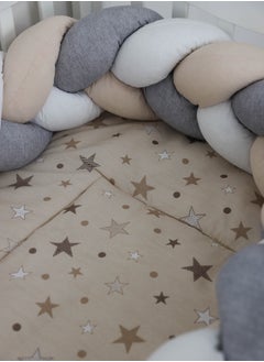 7-piece baby cot bedspread with snail partitions - pzsku/ZE873ED57656833427F4EZ/45/_/1700392754/3d8e244a-71d9-45b3-9070-5686a627d11d