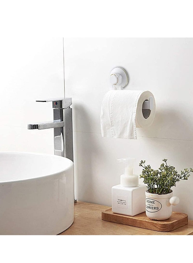 Oasisgalore Adhesive Toilet Paper Holder, No-Drill Wall Mount for Bathroom, Kitchen, Washroom  - Image 5