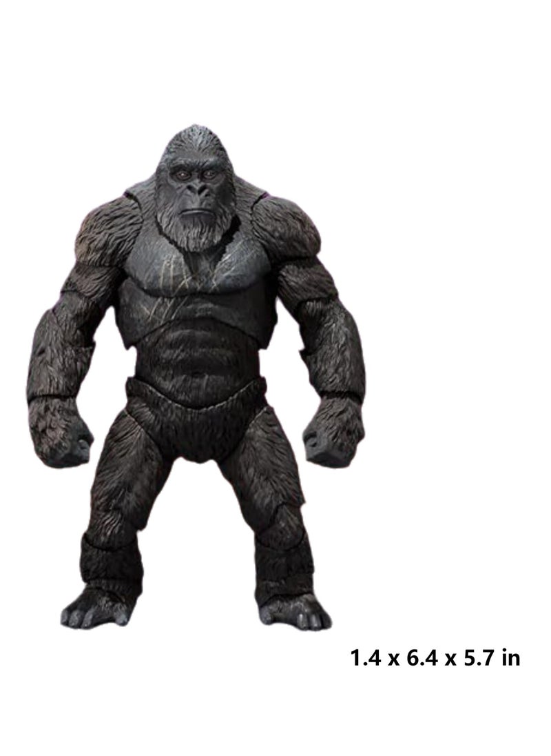null - Godzilla vs. King Kong Gorilla Toy Model Action Figure Movable Desktop Ornaments Doll - Image 1
