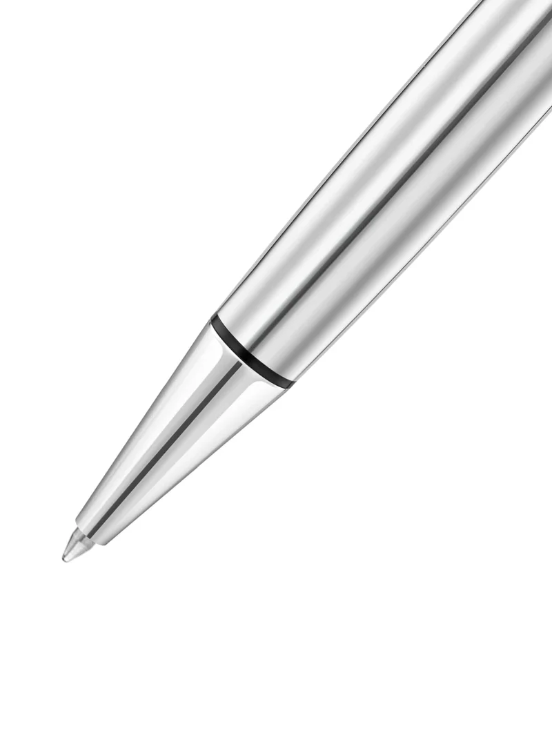 Ducati Corse Ducati Corse Stile Gents Pen with Medium Drill Point, Firm Grip, Blue Ink, Black Carbon Fiber & Stainless Steel Accents - 140 mm