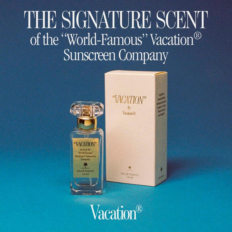 VACATION Sunscreen Eau de Toilette, Beach Coconut Perfume, Unisex Scent of Sunscreen & Summer, Travel Size, 1 Fl. Oz. - Image 2