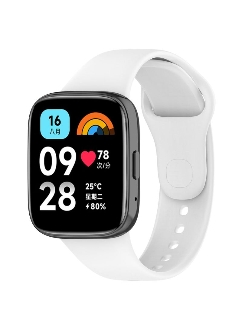 1Pcs Watch band for Redmi watch 3 lite watch strap White  - Image 1
