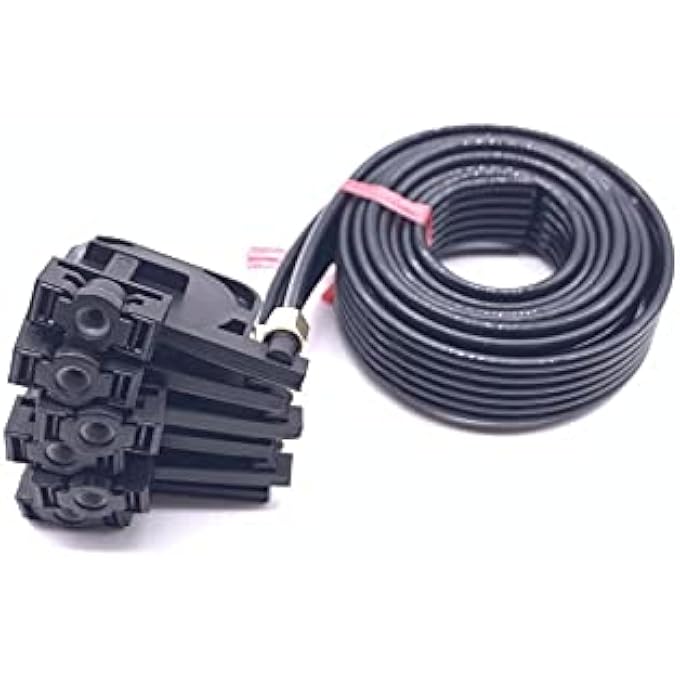 6 COLOR UV INK TUBE HOSE PIPE LINE WITH SQUARE SMALL DAMPER SCREW NUTS ORING FOR EPSON R330 R290 T50 L800 1390 PRINTER ACCESSORIES - Image 3