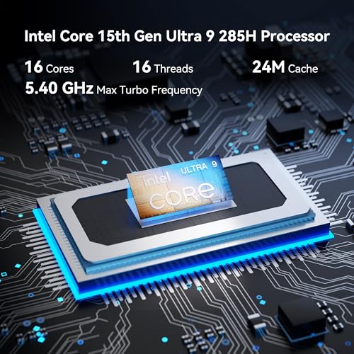 GEEKOM IT15, The Most Powerful AI Mini PC with Intel Ultra 9 285H(15th Gen) 99 Tops | 32GB DDR5, 2TB SSD | Arc 140T GPU | WiFi 7, 8K Quad Display, Win11 Pro, Video Editing, Coding, and Multitasking - Image 2