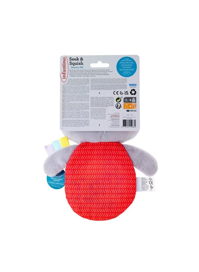 infantino Seek And Squish Gel Pouch Pal Toy For Baby Suitable From 0 Months Multicolour - Image 2