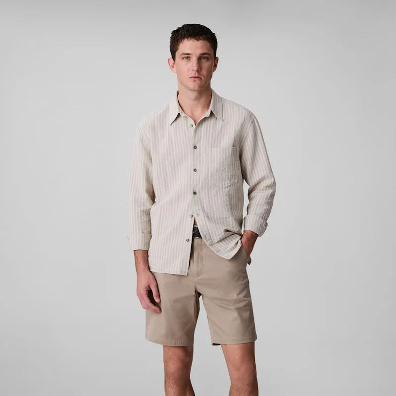 CALVIN KLEIN  Cotton Stretch Chino Shorts for Men | Best Price UAE