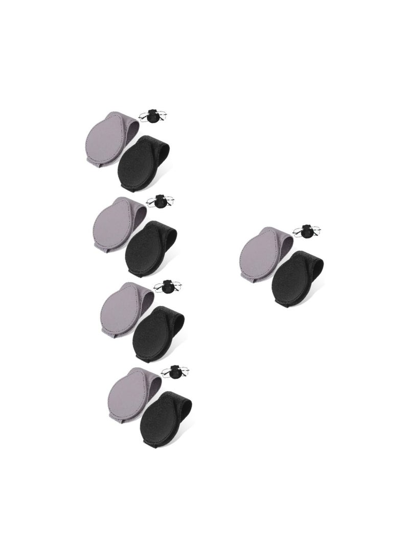 GGOOT 10 Pcs magnetic automatic interior eyeglasses holder for car Glasses frame Pack sunglasses glasses clip sunvisor sunglasses holder shade card glasses black magnetic glasses  medium  - Image 1
